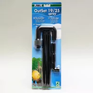 Filtry akwariowe i akcesoria - JBL zestaw z 2-częściowym ssawka do drukarki atramentowej rura wodna powrotu do akwariów, outset Spray, 60157 6179900 - miniaturka - grafika 1