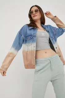 Kurtki damskie - Roxy kurtka jeansowa damska przejściowa oversize - grafika 1
