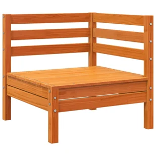 Ogrodowa sofa 3-osobowa, woskowy brąz, lite drewno sosnowe Lumarko! - Sofy ogrodowe - miniaturka - grafika 6
