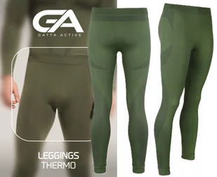 Legginsy Gatta Active męskie kalesony termoaktywne bielizna termo dół r M - Pozostała odzież narciarska - miniaturka - grafika 1