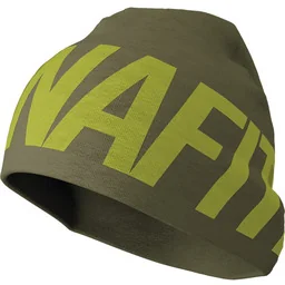DYNAFIT Czapka LIGHT LOGO BEANIE Golden Lime - Czapki i chusty sportowe damskie - miniaturka - grafika 1