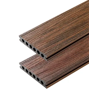 Deska Tarasowa Kompozytowa Premium Teak / Redwood – dł. 4 m - Podesty i deski tarasowe - miniaturka - grafika 1