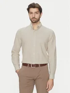 Koszule męskie - Jack&Jones Koszula Summer 12274599 Beżowy Regular Fit - miniaturka - grafika 1