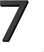Numery na dom - Numer domu Modern duża cyfra 7 Aluminium - miniaturka - grafika 1