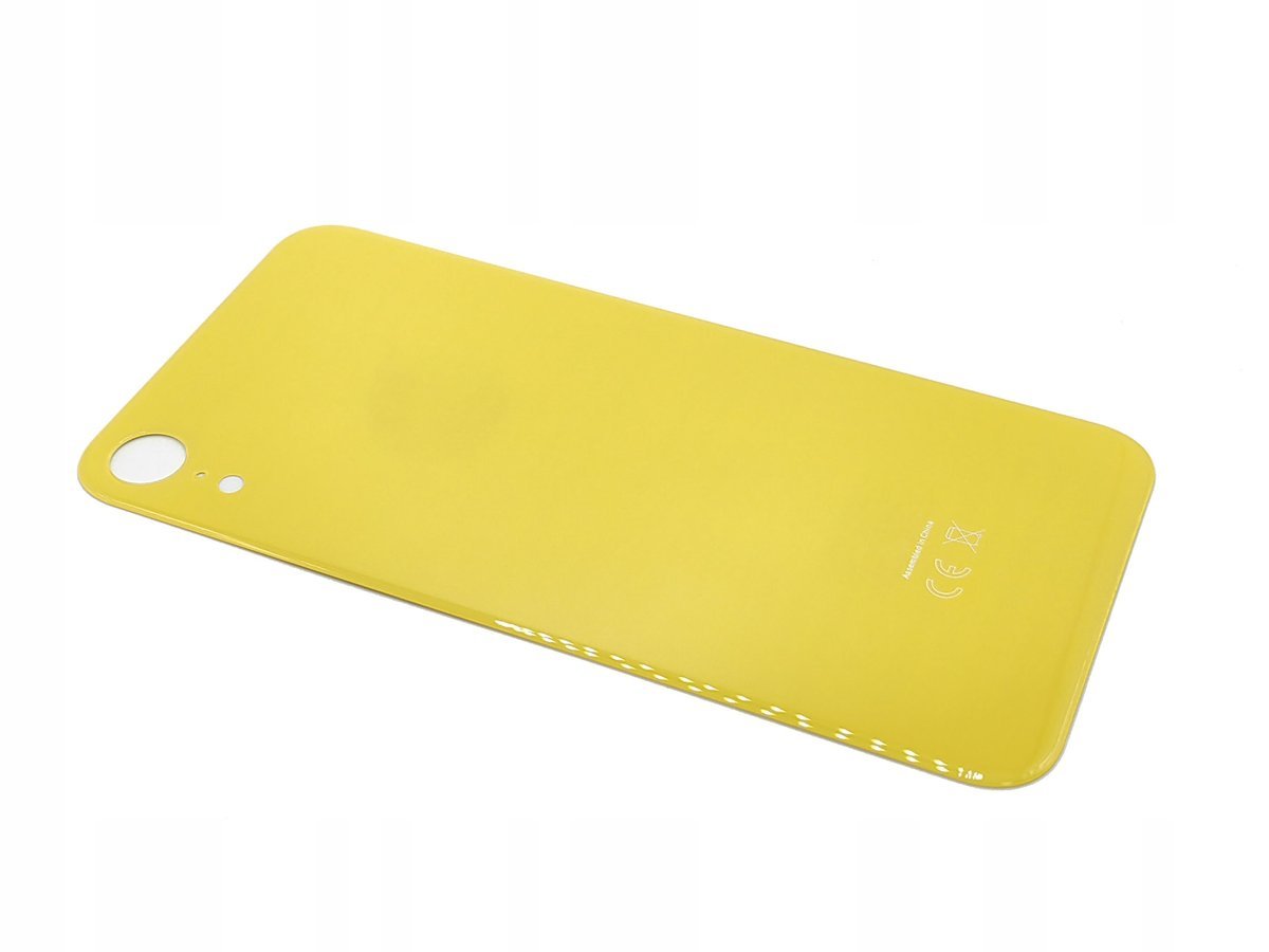 OBUDOWA PANEL TYŁ DO APPLE IPHONE XR A2105 A2106 ŻÓŁTY BIG HOLE