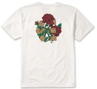 Koszulki męskie - t-shirt ETNIES ROSE ARROW TEE WHITE - miniaturka - grafika 1