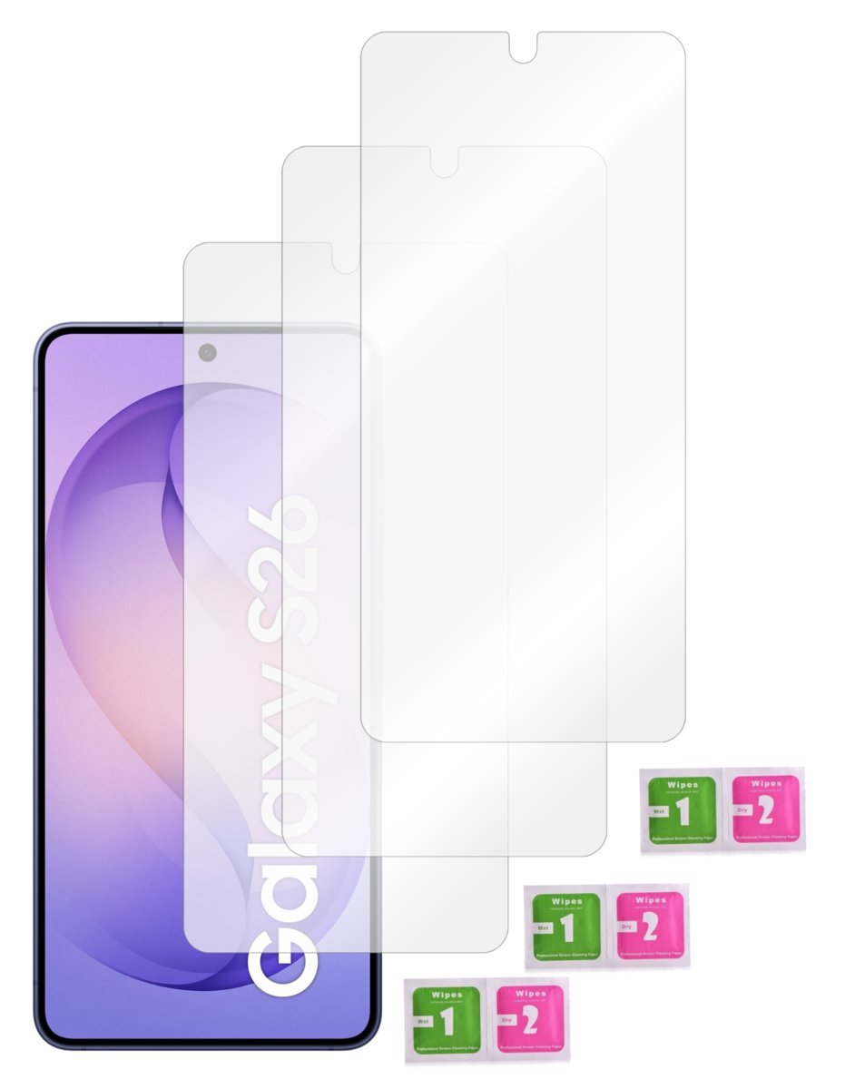 Szkło do SAMSUNG GALAXY S26 hartowane ochrona na ekran szybka 9H 3 sztuki