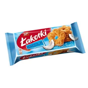 San ŁAKOTKI KOKOSOWE 168G - Ciastka - miniaturka - grafika 1