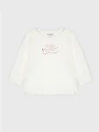 Bluzy dla chłopców - Blue Seven Bluzka 452053 Biały Regular Fit - miniaturka - grafika 1