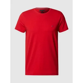 Koszulki męskie - T-shirt w paski - Tommy Hilfiger - grafika 1