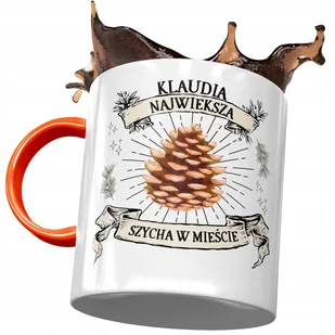 Kubek Pomarańczowy Dla Klaudii Koleżanki Prezent z Nadrukiem ze Zdjęciem+ Opakowanie na prezent (wzór 01) - Kubki Kubek Pomarańczowy Dla Klaudii Koleżanki Prezent z Nadrukiem ze Zdjęciem+ Opakowanie na prezent (wzór 01) - Kubki - miniaturka - grafika 1