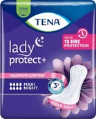 Pieluchy dla dorosłych - Tena Lady Protect+ Maxi Night, 12 sztuk - miniaturka - grafika 1