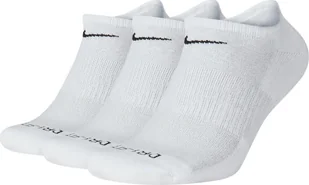 Skarpety Nike Everyday Plus Cushioned 3 pary białe SX6889 100 42-46 - Skarpety termoaktywne - miniaturka - grafika 1
