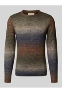 Swetry męskie - Sweter z dzianiny z okrągłym dekoltem model DANNIE - Blend - miniaturka - grafika 1