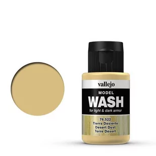 Vallejo Farba akrylowa Wash - Desert Dust nr 76522 / 35ml 76522 - Akcesoria i części modelarskie - miniaturka - grafika 1