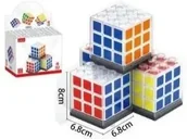 Zabawki interaktywne dla dzieci - Kostka układanka 6,8x6,8cm - Madej - miniaturka - grafika 1