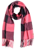 Apaszki i szaliki damskie - Camel Active Szal w kolorze różowo-czarnym - miniaturka - grafika 1