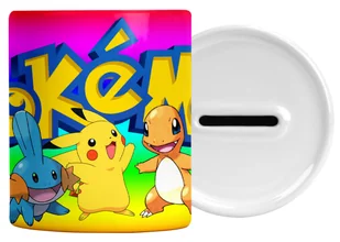 SKARBONKA DLA DZIECI POKEMON Z IMIENIEM - Skarbonki - miniaturka - grafika 1