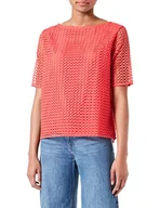 Bluzki damskie - s.Oliver BLACK LABEL Women's 2130243 bluzka, rękaw 3/4, fioletowa/różowa, 42 (DE), liliowy/różowy, 42 - miniaturka - grafika 1