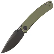 Noże - Nóż składany Kubey Momentum Green G10, Dark Stonewashed AUS-10 by Sherif Manganas (KU344G) - miniaturka - grafika 1