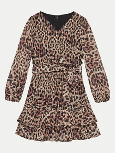 Guess Sukienka codzienna J4BK19 WGLQ0 Kolorowy Regular Fit - Sukienki i spódniczki dla dziewczynek - miniaturka - grafika 1