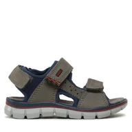 Buty dla chłopców - Sandały Primigi 3896100 M Szary - miniaturka - grafika 1