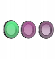 Akcesoria do drona - SunnyLife Zestaw 3 filtrów Sunnylife CPL + ND8 + ND16 do Osmo Nano - miniaturka - grafika 1