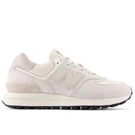 Buty sportowe męskie - Buty New Balance U574LGWD - białe - miniaturka - grafika 1