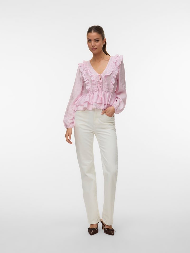 Vero Moda Bluzka w kolorze jasnoróżowym