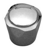 Baterie umywalkowe - Pokrętło do baterii dwuuchwytowych - typ F, chrom - miniaturka - grafika 1