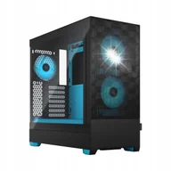 Obudowy komputerowe - Obudowa do komputera Fractal Design Pop Air TG Clear Tint RGB Cyan Core - miniaturka - grafika 1