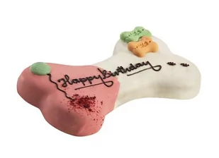 Lolopets LoloPets Tort dla psa Happy Birthday owoce lasu - Przysmaki dla psów - miniaturka - grafika 1