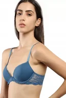 Biustonosze - CALVIN KLEIN BIUSTONOSZ DAMSKI NIEBIESKI 80E 1A5F2_A* 80E 1A5 - miniaturka - grafika 1