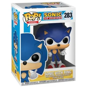 Funko Pop Figurka Pop 283 Sonic z pierścieniem Sonic 124380 - Figurki kolekcjonerskie - miniaturka - grafika 1