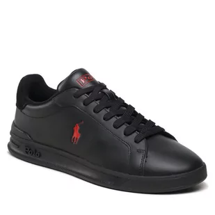 Sneakersy Polo Ralph Lauren Hrt Ct Ii 809900935002 Black/Red Pp - Półbuty męskie - miniaturka - grafika 1