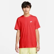 Koszulki sportowe damskie - T-Shirt Club Rozmiar XL Czerwony - AR4997-657 - miniaturka - grafika 1