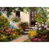 Obrazy i zdjęcia - Obraz na płótnie 100 x 70 cm Ogród - miniaturka - grafika 1