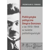 Publicystyka polityczna Dmytra Doncowa - Nauka - miniaturka - grafika 1