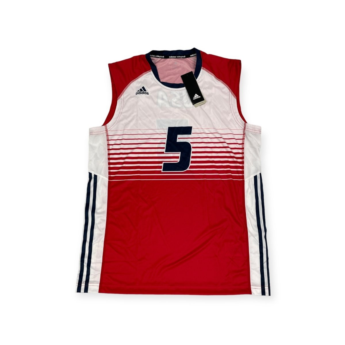 Koszulka bokserka męska USA Adidas Volleyball L