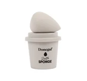 Gąbeczki do makijażu - Donegal Morning Coffee gąbka do makijażu z etui Latte Sponge 4350 - miniaturka - grafika 1