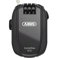 Zabezpieczenia do roweru - Zapięcie rowerowe ABUS Combiflex StopOver 65 Linka Czarny - miniaturka - grafika 1