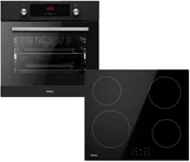 Zestawy AGD - Zestaw AGD do zabudowy Amica Piekarnik ES37512B Fine + Płyta indukcyjna PI 6501 - miniaturka - grafika 1