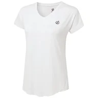 Koszulki sportowe damskie - Koszulka damska Dare 2b Vigilant Tee Rozmiar: XL / Kolor: biały - miniaturka - grafika 1