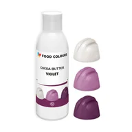 Dodatki do ciast w proszku - Food Colours masło kakaowe fioletowy violet 100g - miniaturka - grafika 1