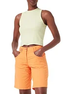 Spodenki damskie - TOM TAILOR Damski Szorty bermudy chinosy 1031730, 29751 - Bright Mango Orange, 32 - miniaturka - grafika 1