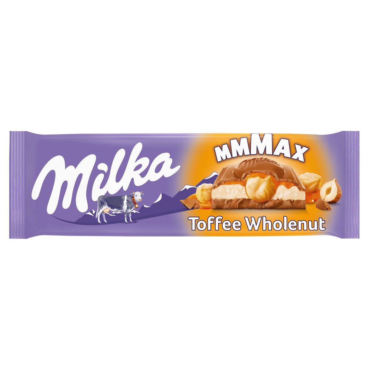 Czekolada Mleczna Milka Toffee Wholenut MMMAX 300 g Orzech Laskowy z Toffi