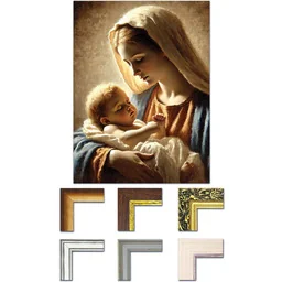 Obraz Matka Boża i Dzieciątko Jezus - Ikony i obrazy sakralne - miniaturka - grafika 1