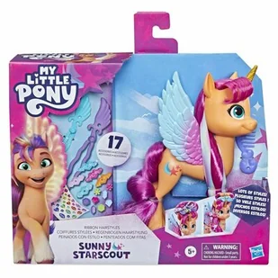 HASBRO My Little Pony Ribbon Hairstyles Sunny Starscout F3873 - Figurki dla dzieci - miniaturka - grafika 1