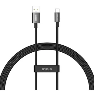 Kabel USB do USB-C Baseus Superior Series, 65W, 1m (czarny) - Kable USB - miniaturka - grafika 1