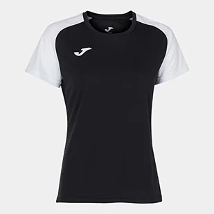 Joma Damska koszulka Academy Iv Czarny - biały XS - Koszulki i topy damskie - miniaturka - grafika 1